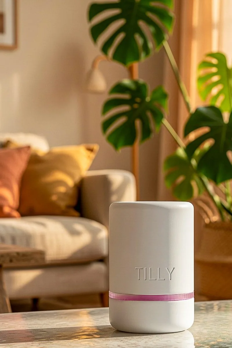 TILLY sur plateau en marbre